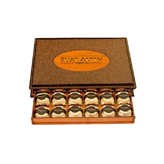 SUAT ALTIN DERİLİ AHŞAP KUTU