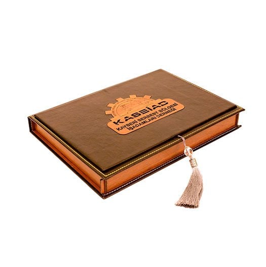 KASBİAD DERİ KAPLAMA AHŞAP KUTU