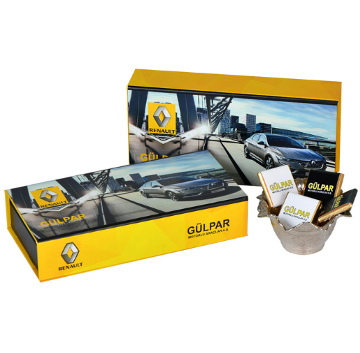 Karton Kutulu Çikolata Gülpar