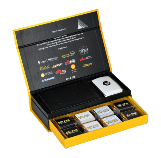 Karton Kutulu Çikolata Gülpar