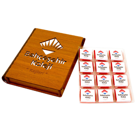 Özel Tasarım Kutulu Çikolata, Bahçeşehir Koleji